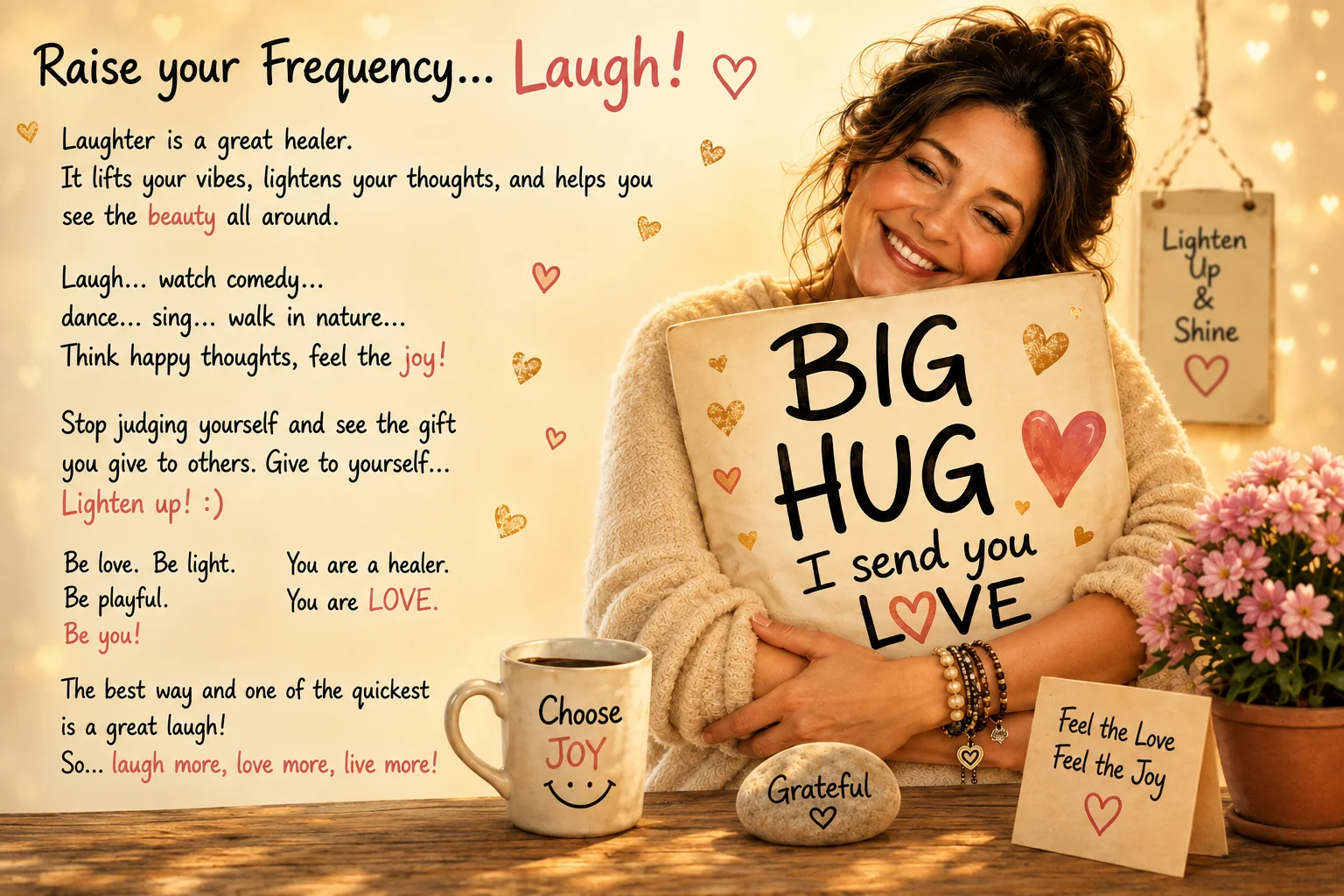 Raise Your Frequency, Laugh